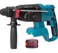 Marteau rotatif, moteur sans balai, polyvalence 4 fonctions, kit-sans batterie, EU