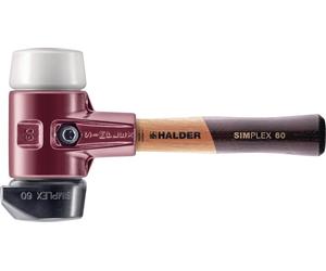 Marteau SIMPLEX L.280mm tête-D.60mm HO manche:ext.court HALDER
