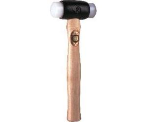 Marteau THOR avec inserts super plastique, rond (Ø) 38 mm, 790 g, avec manche bois