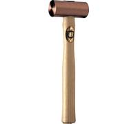 Marteau THOR cuivre rouge, rond 50x101mm, 1.790g, avec manche bois