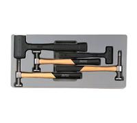 Marteaux à débosseler 5 pcs TC-tray Teng Tools TTPSAD
