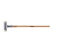 Halder Marteau de frappeur SUPERCRAFT 3366.081 manche Hickory verni anti-vibration D80 mm 4410 g