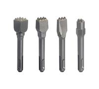 Marteaux électriques pour maçonnerie, rainures, burins plats, outil de forage mural pour carrelage, ciment, béton, brique, pierre, burins pour bois