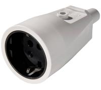 Martin Kaiser 551/gr Fiche électrique femelle avec terre PVC 250 V gris IP20