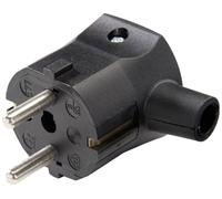 Martin Kaiser 577/sw Fiche coudée à contact de protection Polyamide 6 250 V noir IP20