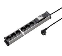 Martin Kaiser Bloc multiprises 6 voies avec disjoncteur 16A et câble 3M (Prise européenne) - 1137ZL6L-SW3