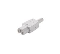 Martin Kaiser C15 IEC Appliance Socket 120 Degree 10A Arctic White - 783/KWS [25 Pieces]