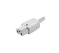 Martin Kaiser IEC Appliance Socket C15 Earthing Contact Grey - 783/gr [25 Pieces]