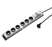Martin Kaiser Power Strip 6 Outlet 90 Degree Circuit Breaker With Cable (Prise européenne) - 1036ZL6L-SW3 [10 Pièces]