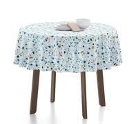 Martina Home Alcoa Nappe en Toile Cirée Ronde Bleu 140 cm