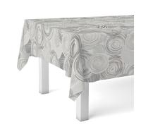 Martina Home Circle Nappe en Toile Cirée Gris 100 x 140 cm