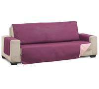 Martina Home Diamant Housse de canapé 4 Places - Aubergine/Saumon