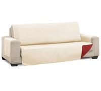 Martina Home Diamond Housse de canapé 2 Places XL - Beige/Rouge