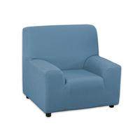 Martina Home Emilia Housse élastique pour canapé 1 Place, Azafata, de 70 à 110 cm de Large, Bleu