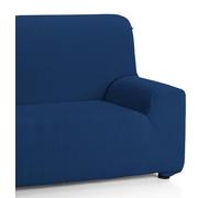 Martina Home Emilia Housse élastique pour canapé 3 Places, Bleu Marine, de 170 à 220 cm de Large