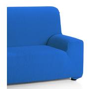 Martina Home Emilia Housse élastique pour canapé 4 Places Bleu électrique de 220 à 260 cm de Large