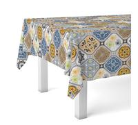 Martina Home Jucar Nappe en Toile Cirée Bleu 180 x 140 cm