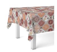 Martina Home Jucar Nappe en Toile Cirée Rouge 200 x 140 cm