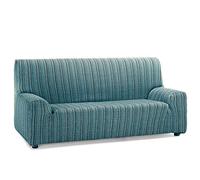 Martina Home Mejico Housse de canapé élastique 3 Plazas, 180 a 240 cm de ancho Bleu