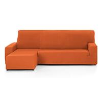 Martina Home Tunez Housse de canapé d'angle Motif Moderne Tissu Orange Accoudoir Gauche Court