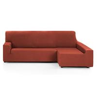 Martina Home Tunez Housse élastique pour canapé accoudoir Droit, Tissu, tuile, Trois Places, Brique