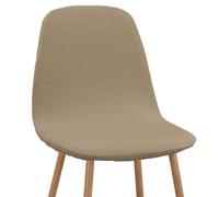 Martina Home Tunis Lot de 2 Housses de Chaise élastiques Motif Vison