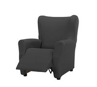Martina Home - Tunisia - Housse de Fauteuil Relax complète - Anthracite