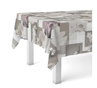 Martina Home Zen Leaves Nappe en Toile Cirée Unique 220 x 140 cm