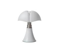 MARTINELLI LUCE lampe de table MINIPIPISTRELLO avec dimmer (Blanc Opaque - Métal et méthacrylate)