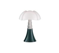 MARTINELLI LUCE lampe de table PIPISTRELLO avec dimmer (Vert agave mat - Métal et méthacrylate)