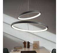 martinelli luce Lunaop Suspension LED à 2 sources lumineuses, 40001/2700/NE+40002/2700/NE+40007/NE+40017#2,