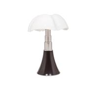Martinelli Luce Lampe de table Pipistrello LED dimmable Marron métal et méthacrylate 620/DIM/L/1/MA