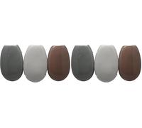 martini SPA - Il Coccio - Humidificateur en céramique Hot stones, forme pierre, couleurs assorties aléatoires, 20 x 5,5 x 12 cm, 430 g, 1 unité, 2167C00 (Lot de 2)