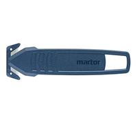 MARTOR 100 x couteau de sécurité, lame cachée, SECUMAX 145 métal détectable, cutter professionnel, léger, plastique, droitiers & gauchers