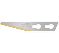 MARTOR 100x Lame graphique 5,7 mm, revêtement TiN, rechange | Nitrure de titane, longévité accrue, anticorrosion, GRAFIX 501 & TRIMMEX, No. 8629.65