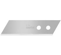 MARTOR 10x Lame Cutter Mousse 18 mm, Acier, Couteau de Sécurité | Lame de rechange cutter, flexible, double facette, pour SECUNORM 540/380 & ARGENTAX TAP-O-MATIC, artisanat. No. 7940.60