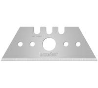 MARTOR 10x Lame Cutter Trapèze 18,8 mm, 2 fois, Acier, Double Facette | Lame de rechange cutter, acier, double facette, double face, en distributeur, couteaux de sécurité, logistique. No. 54065.70