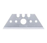 MARTOR 10x Lame Cutter Trapèze 19 mm, 2 fois, Acier, Affûtage Large | Lame de rechange cutter, double facette, affûtage large, double face, en distributeur, pour couteaux de sécurité. No. 5232.70