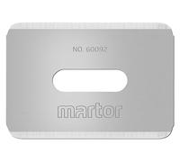 MARTOR 10x Lame industrielle 18,5 mm, 4 côtés, Lames de rechange Cutter | Lame cutter, dans distributeur, double facette, pour SECUPRO MARTEGO/MERAK & SECUNORM 185, No 60092.66
