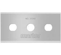 MARTOR 10x Lame industrielle 22 mm, 4 côtés, Cutter | Double facette, utilisable 4 fois, pour SECUMAX OPTICUT & SECUMAX SALVEX SOS, sauvetage & industrie, No 37040.60