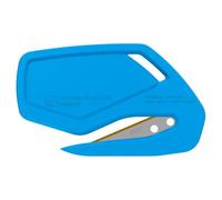 MARTOR 10x SECUMAX PLASTICUT Couteau Sécurité, TiN, Inox, Ouvre-Lettre | Couteau de sécurité jetable, TiN, inoxydable, œillet, lame masquée, pour film & papier, droitiers & gauchers. No. 346912.12
