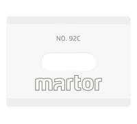 MARTOR Martor Lame en céramique, n° 92C, 2 pièces sur carte blister Quantité:1