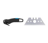 MARTOR 32000110.02 Pour travaux pratiques - 15,80 x 1,30 x 5,60 cm & 5232 Remplacement de trapézoïdale lame pour Mizar/Profia 10 pièces