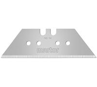 MARTOR 5x Lame Cutter Trapèze 18,7 mm, 2 fois, Acier, SECUNORM MULTISAFE | Lame de rechange cutter, double facette, double face, en distributeur, pour SECUNORM MULTISAFE, précision. No. 54.42