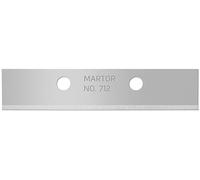 MARTOR 80 x lame de rechange en fibre de verre, lames de rechange cutter, couteau de sécurité, 8 mm, tranchant, Dans distributeur, utilisable 2 fois, No. 712