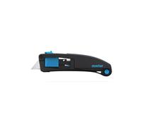 Martor Couteau de sécurité Secupro Maxisafe, lame trapézoïdale, curseur 3 côtés, rétraction auto