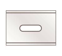 Martor Lame industrielle N° 92 – 26 x 18,5 mm – utilisable 4 fois – Quantité 1