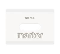 MARTOR Martor Lame en céramique, n° 92C, 2 pièces sur carte blister Quantité:1