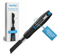 MARTOR SECUBASE 383 Cutter, Rétraction Lame, 73 mm Profondeur de Coupe | Rétraction autom., lame acier carbone extra longue, 73 mm profondeur, carton, polystyrène. No. 44383001.02