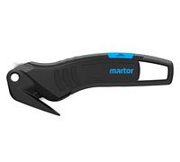 MARTOR SECUMAX 320 Cutter de Sécurité, Coupe-Film Professionnel Lame Cachée | Lame cachée, droitier & gaucher, idéal pour carton, film & ruban, logistique & production. No. 32000110.02